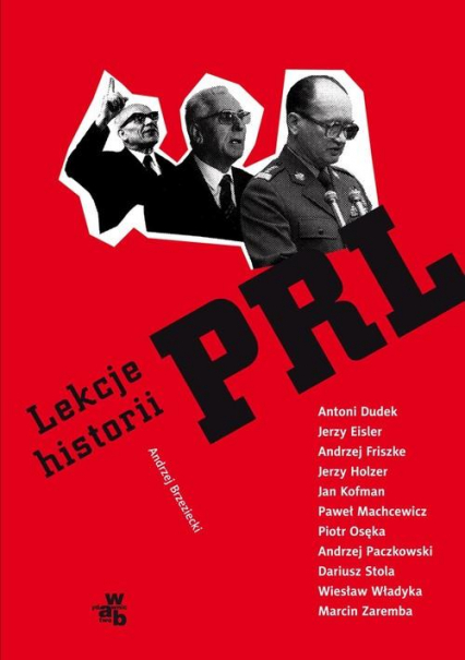 Lekcje historii PRL - Andrzej Brzeziecki | okładka