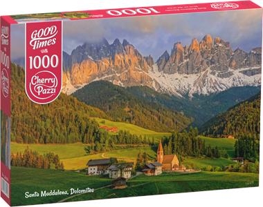 Puzzle 1000 CherryPazzi Santa Maddalena Dolomites -  | okładka