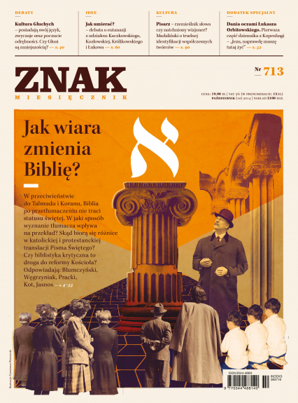 Miesięcznik „ZNAK”, październik 2014, nr 713 -  | okładka