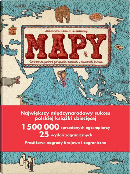Mapy - Aleksandra Mizielińska, Daniel Mizieliński | okładka