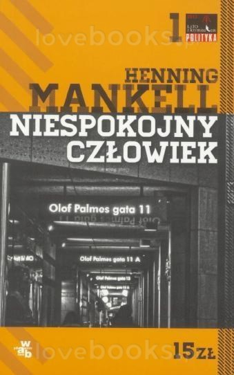 Niespokojny człowiek - Mankell Henning | okładka