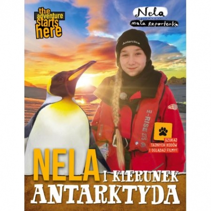 Nela i kierunek Antarktyda - Nela Mała Reporterka | okładka