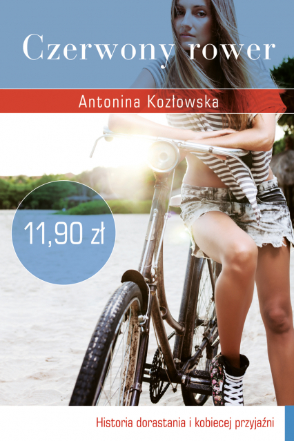 Czerwony rower - Antonina Kozłowska  | okładka