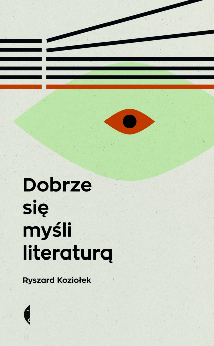 Dobrze się myśli literaturą - Ryszard Koziołek | okładka