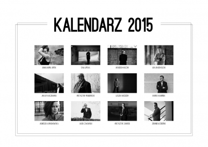 Niezwykły kalendarz na 2015 r. Fundacji „Start z Kulturą" -  | okładka