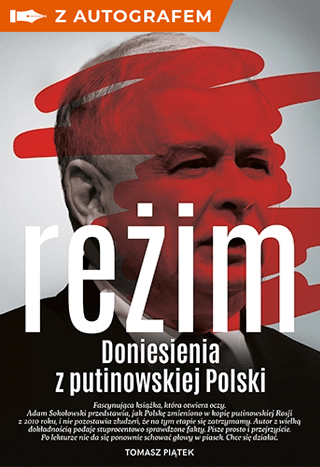 Reżim. Doniesienia z putinowskiej Polski - z autografem - Sokołowski Adam | okładka