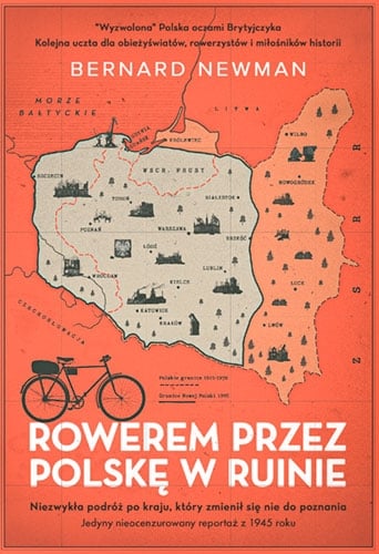 Rowerem przez Polskę w ruinie - Newman Bernard | okładka
