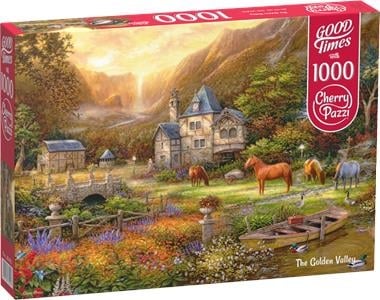 Puzzle 1000 CherryPazzi The Golden Valley 30493 -  | okładka
