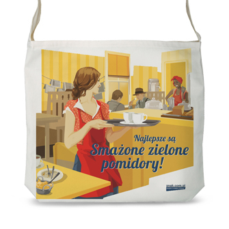 Torba bawełniana "Smażone zielone pomidory" - | okładka