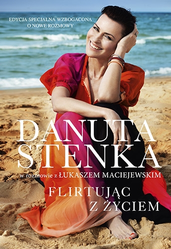 Flirtując z życiem - Danuta Stenka  | okładka