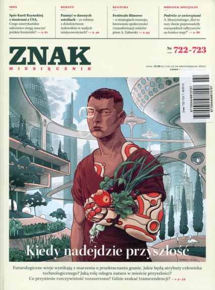 Miesięcznik „ZNAK”, lipiec-sierpień 2015, nr 722-723 -  | okładka