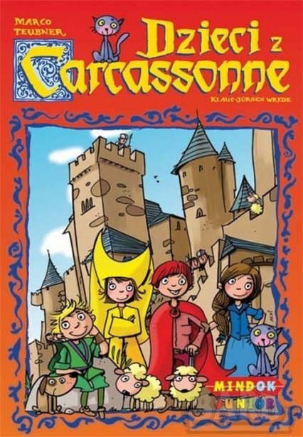Dzieci z Carcassonne - gra planszowa - Klaus-Jürgen Wrede, Marco Teubner | okładka