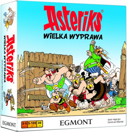 Asteriks: Wielka Wyprawa - gra planszowa - Corne van Moorsel | okładka