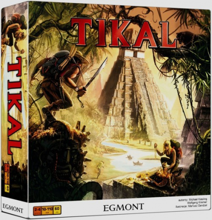 Tikal - gra planszowa - Michael Kiesling, Wolfgang Kramer | okładka