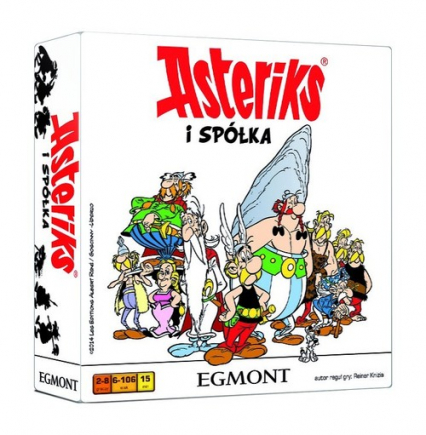 Asterix i spółka - gra planszowa -  | okładka