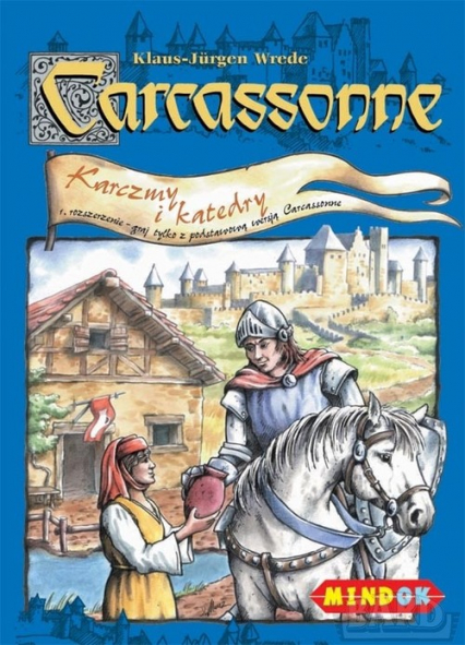 Carcassonne - Karczmy i Katedry - rozszerzenie do gry planszowej - Klaus-Jürgen Wrede | okładka