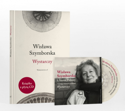 Wystarczy z płytą CD - Wisława Szymborska | okładka