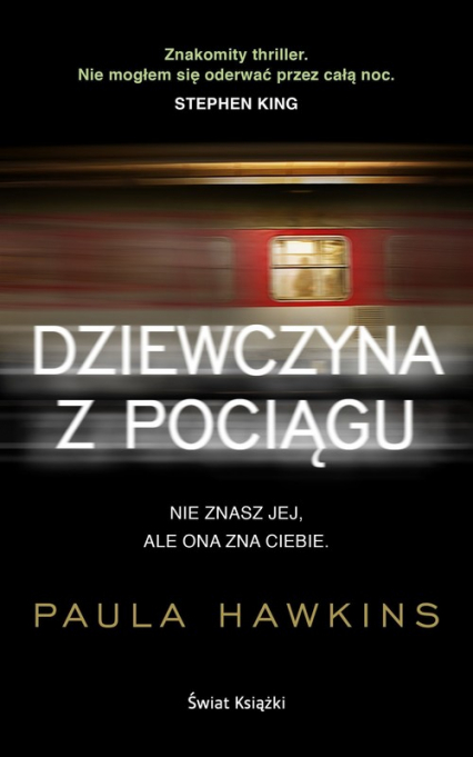 Dziewczyna z pociągu - Paula Hawkins | okładka