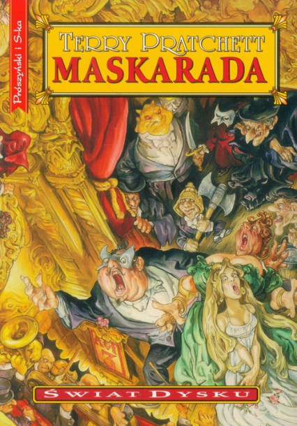 Maskarada - Terry Pratchett | okładka