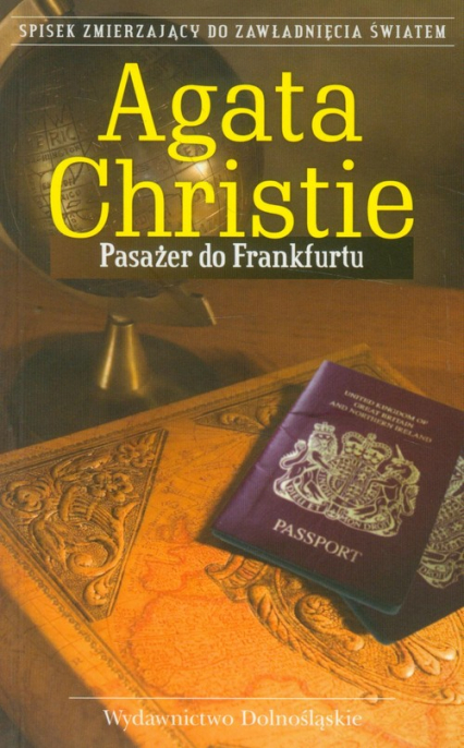 Pasażer do Frankfurtu - Agatha Christie | okładka
