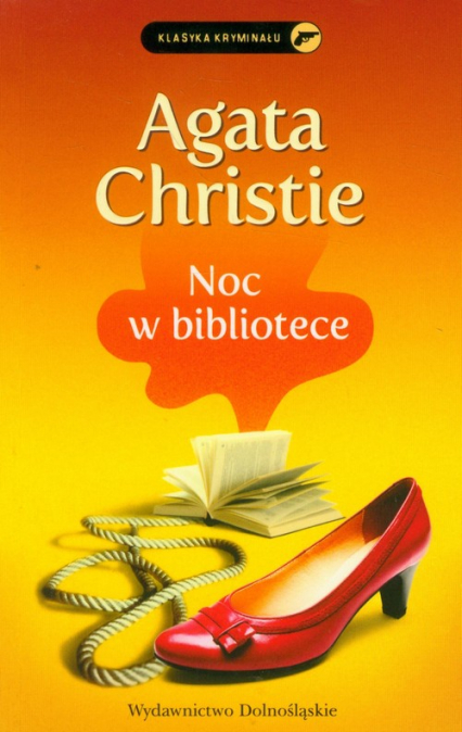 Noc w bibliotece - Agatha Christie | okładka