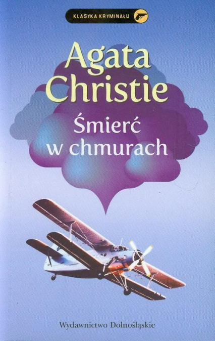 Śmierć w chmurach - Agatha Christie | okładka