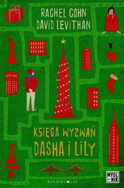 Księga wyzwań Dasha i Lily - Rachel Cohn, David Levithan | okładka