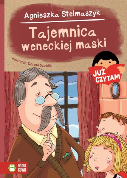 Już czytam! Tajemnica weneckiej maski  - Agnieszka Stelmaszyk | okładka