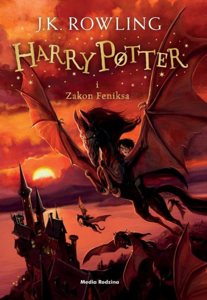 Harry Potter i Zakon Feniksa - Joanne K. Rowling  | okładka