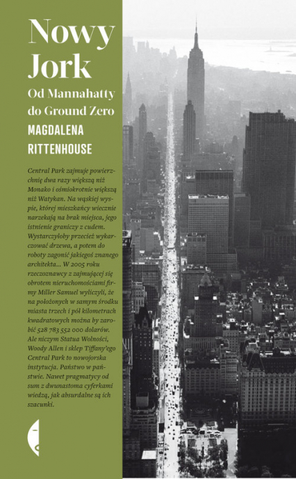 Nowy Jork. Od Mannahatty do Ground Zero - Magdalena Rittenhouse | okładka