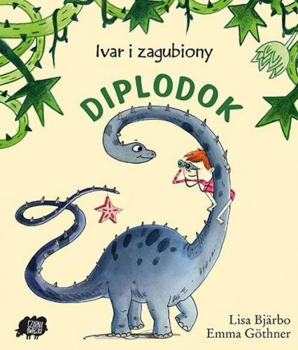 Ivar i zagubiony diplodok - Lisa Bjarbo | okładka