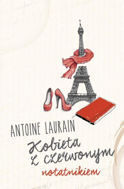 Kobieta z czerwonym notatnikiem - Antoine Laurain | okładka