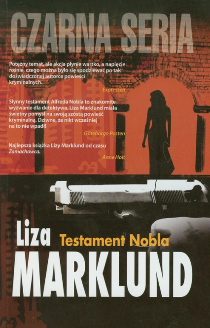 Testament Nobla - Liza Marklund | okładka