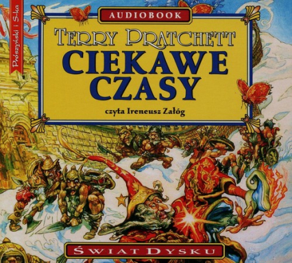Ciekawe czasy - Terry Pratchett | okładka