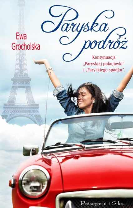 Paryska podróż - Ewa Grocholska | okładka