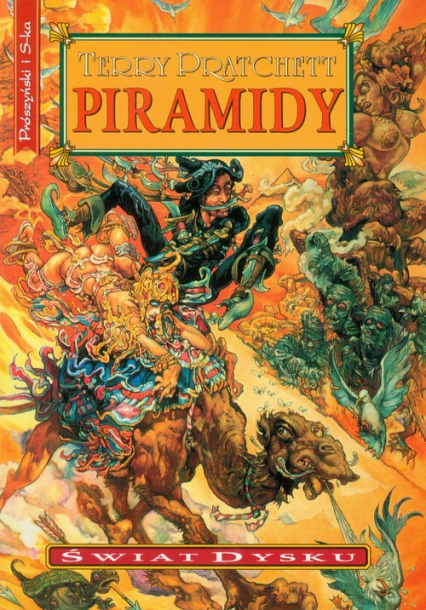 Piramidy - Terry Pratchett | okładka