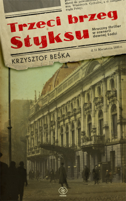Trzeci brzeg Styksu - Krzysztof Beśka | okładka