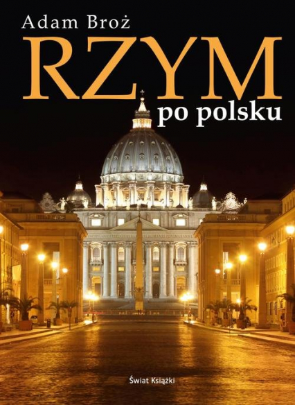 Rzym po polsku - Adam Broż | okładka