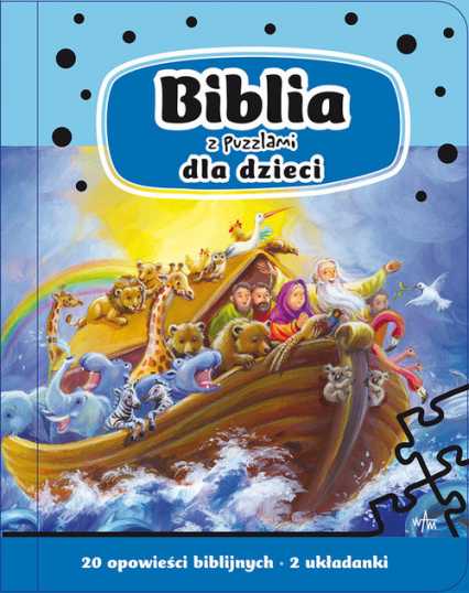 Biblia z puzzlami dla dzieci - Anja Juhl | okładka
