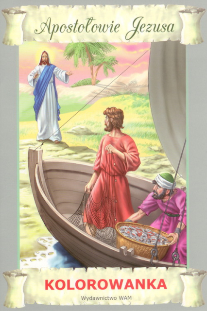 Kolorowanka. Apostołowie Jezusa - Przemysław Sałamacha | okładka