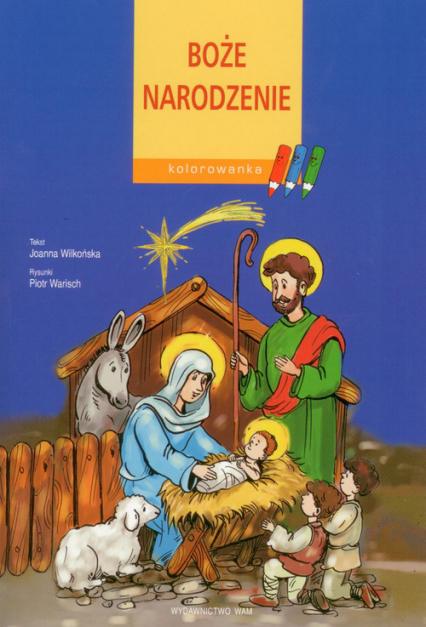 Boże Narodzenie. Kolorowanka - Joanna Wilkonska | okładka