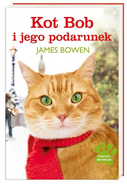 Kot Bob i jego podarunek - James Bowen | okładka