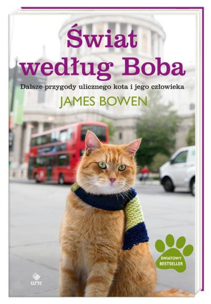 Świat według Boba. Dalsze przygody ulicznego kota i jego człowieka - James Bowen | okładka