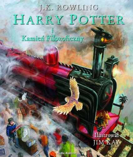 Harry Potter i kamień filozoficzny. Ilustrowany - J.K. Rowling, Joanne K. Rowling | okładka