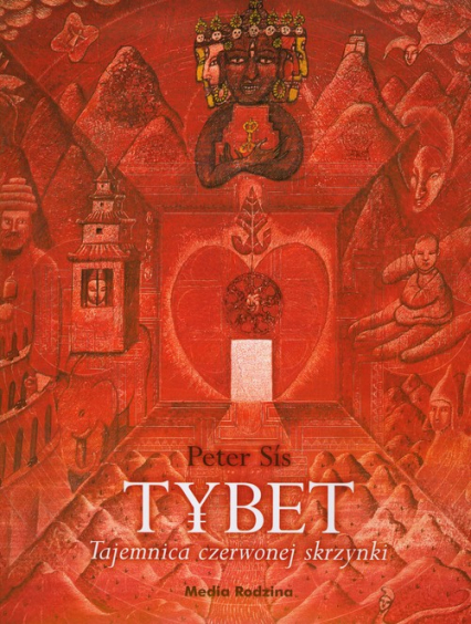 Tybet. Tajemnica czerwonej skrzynki - Peter Sis | okładka