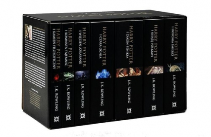 Harry Potter siedmiopak - J.K. Rowling | okładka