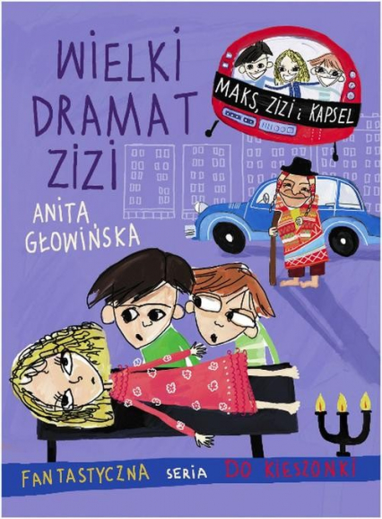 Wielki dramat Zizi - Anita Głowińska | okładka