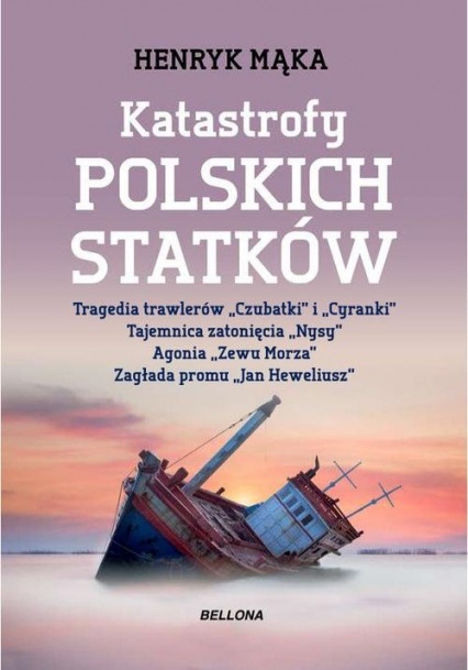 Katastrofy polskich statków - Henryk Mąka | okładka