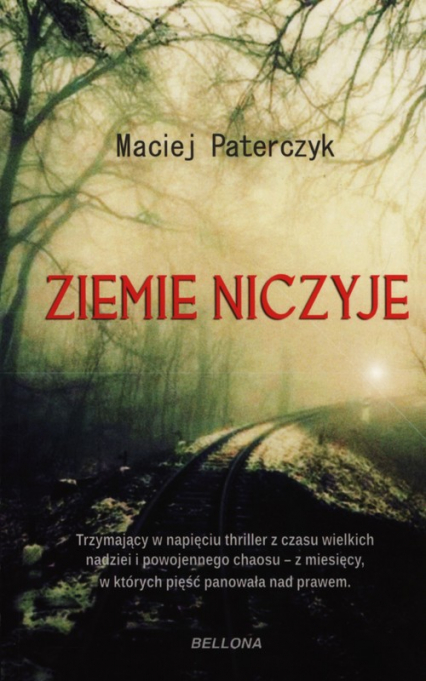 Ziemie niczyje - Maciej Paterczyk | okładka