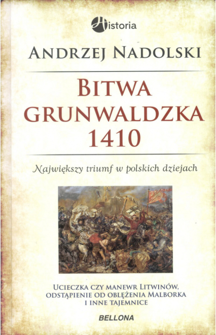 Bitwa grunwaldzka 1410 - Andrzej Nadolski | okładka